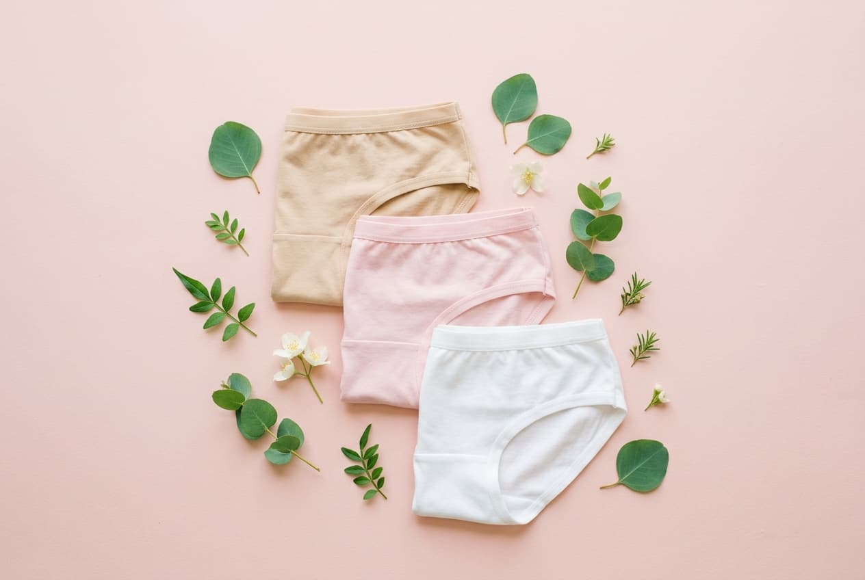 Lightweight breathable underwear for summer heat